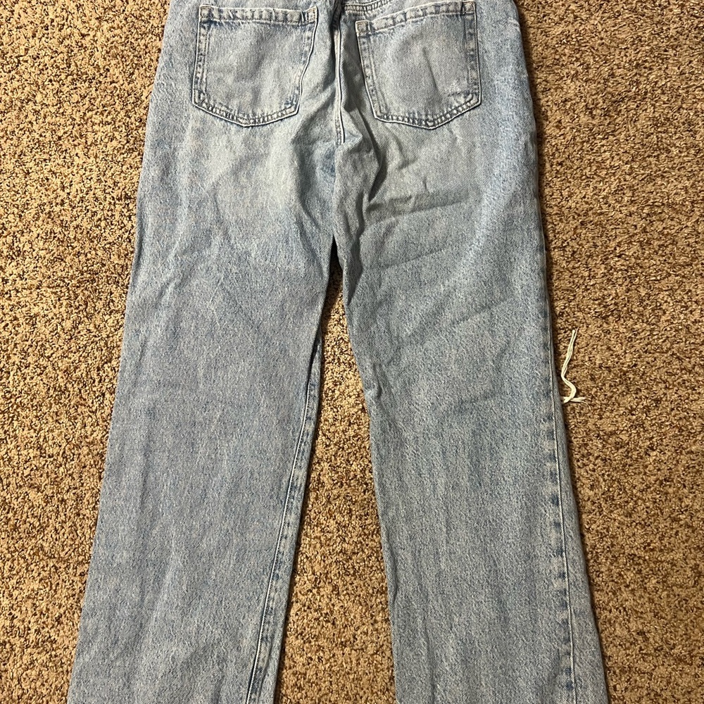Garage Light Wash Straight Leg Women's Jeans